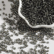 Allode 透明簡約多色DIY串珠 2mm 1000顆, 01 深灰色, 2個