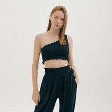 FRONT2LINE 女款Hazel單肩抓皺Bra Top