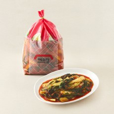 예소담 시원한 얼갈이 김치, 1.5kg, 1개 1.5kg, 1개