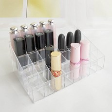 Dalmoa 壓克力化妝台口紅整理化妝品收納盒 40格, 1個