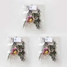 BLOOMING&ME 乾花包裝包裝套組 3p, 混色