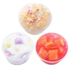 아트니즘 수제 액체괴물 퐁퐁이 슬라임 3종 세트, 알콩달콩, 자몽에이드, 후르츠퐁, 1개