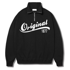 ILLUSO 男款 Original1877 半拉鍊 Anorak 特殊雙面棉 大學T