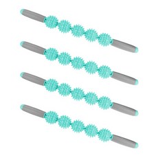 5輪滾輪按摩棒, 薄荷綠, 4個