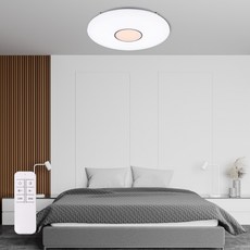 디엘 투톤 원형 방등 LED 50W 삼성칩 +리모컨 세트, 혼합색상 + 화이트