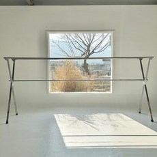 아텍스 원터치 접이식 이불 건조대, 실버