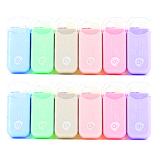 소프트 파스텔 수정테이프 6종 세트, 혼합색상, 2세트