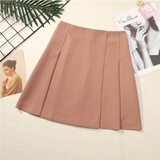 안다로미 언발라인 미니 스커트