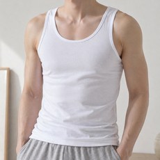 COTTON CLUB 男士80支紗背心 3件組