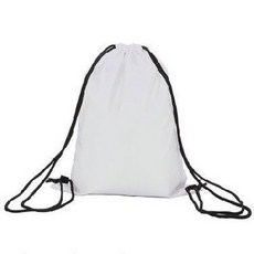 w에이블 스트링 운동 슈즈백, 06 하얀, 1개