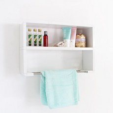 CUBICS 迷你多功能層架2, 1個, 白色