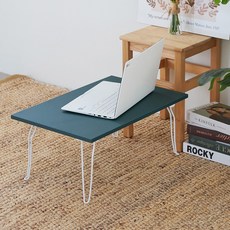 스토리퍼니쳐 국내생산 E0 LPM 비스포크 접이식 테이블 600, 터키쉬그린