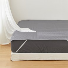 maatila Cool Hydro Duralon 涼感固定帶夏季床墊, 涼感墊, 冷灰色