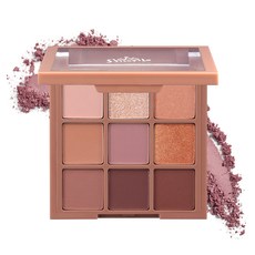 Shionle Mood 9色眼影盤, 03 Nuddy Rose, 1入