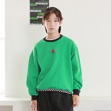 Nanajuni 刷毛內裡獨特標籤大學T恤