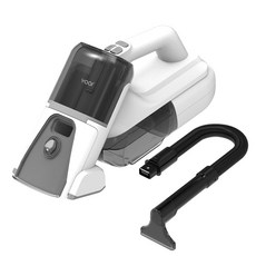 보아르 워터클링 패브릭 쇼파 무선 습식 청소기, 화이트, VCVC-022WH
