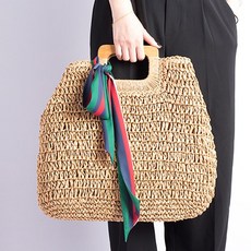 Lulu Bag 麥稈托特包 + 配件