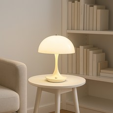 비츠조명 LED 젤로니 충전식 무드등 스탠드조명, 아이보리