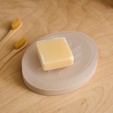 Modern House 弗羅斯特肥皂盤, 1個, 香草