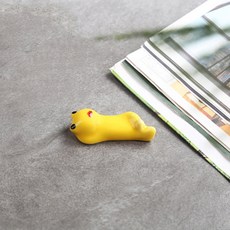 다파랑 귀여운 동물 도자기 젓가락 수저받침대 HJ1317, 오리, 4개