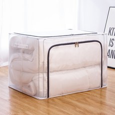 全高尼龍網眼折疊網布收納袋 80L, 1個, 01灰色