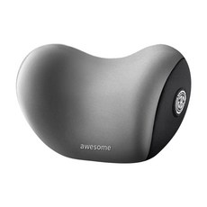 Seekis 慢回彈記憶棉汽車頭枕, 1個, 灰色