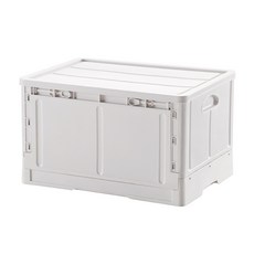 A-Hope多功能折疊式塑膠收納盒 白色 升級版, 白色的, 1個