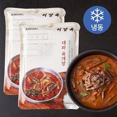캐비아 피양옥 대파 육개장 (냉동), 600g, 2개