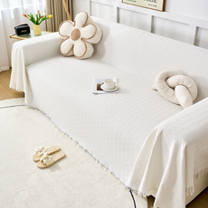 테이아 북유럽풍 소파커버, 화이트, 1개