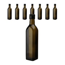 橄欖方形專用蓋油瓶, 8入, 500ml