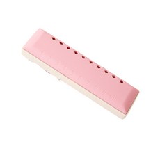 雙色口琴 11 粉彩色, 粉紅色, 單一商品, 1個