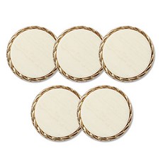 금속 체르니 콤비 단추 15mm, 흑골드IV, 5개