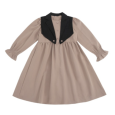 Angel Eye 女童可拆式領連身裙