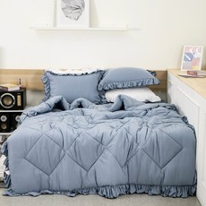 루이 프릴 샤인실키 모달 차렵이불