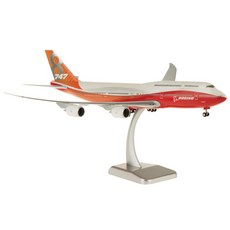 호간윙스 레프리카 1/200 B747-8 보잉 하우스 ROLL OUT 모형비행기 HG910864, 혼합색상, 1개
