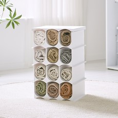 위즈홈 온마로 옷정리함, 화이트, 1개