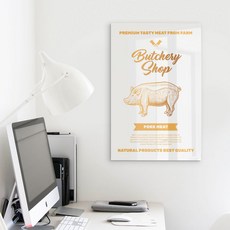 꾸밈 아크릴 액자 프리미엄 고기부위 01 3 돼지고기