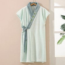 PEONIST 女性花朵點綴睡眠浴袍