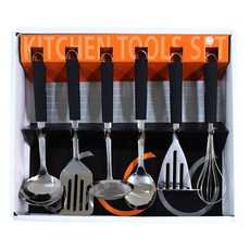 GENIAL 高級天鵝黑色 6EA 套組 7801, 混色, 1組