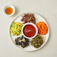 강남밥상 우렁듬뿍 볶음 된장 비빔밥 세트 300g, 1세트