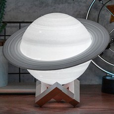 Radost 土星LED小夜燈 14cm, 16種顏色