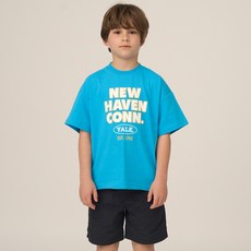 예일키즈 아동용 뉴헤이븐 반팔 티셔츠 + 우븐팬츠 세트 YJCCSUE23289