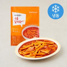 캐비아데일리 상어알분식 국물 밀떡볶이 (냉동), 860g, 1개