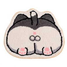 애니멀 엉덩이 발매트, 고양이