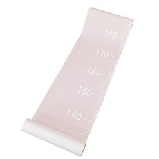 ABM簡約壁掛式身高測量器, 粉色的, 單品