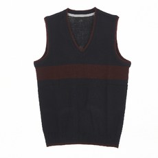 校服Mall酒紅色拼接校服背心