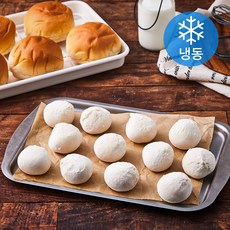 아이온 아이베이커리 우유 모닝빵 생지 (냉동), 600g, 1개