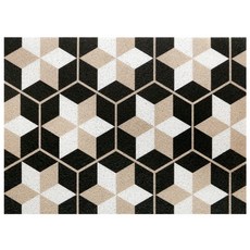 隨意裁剪的雜亂圖案腳踏墊, 11型