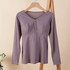 LUNA GLAM 孕婦三扣哺乳上衣 CHS176