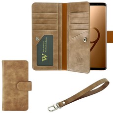 Wcase SM Mobile Bamberg 系列手工卡片錢包日記本手機殼+手帶